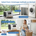 70 Pint Dehumidifier 1000 SQFT Pump AutoDefrost MemoryStart