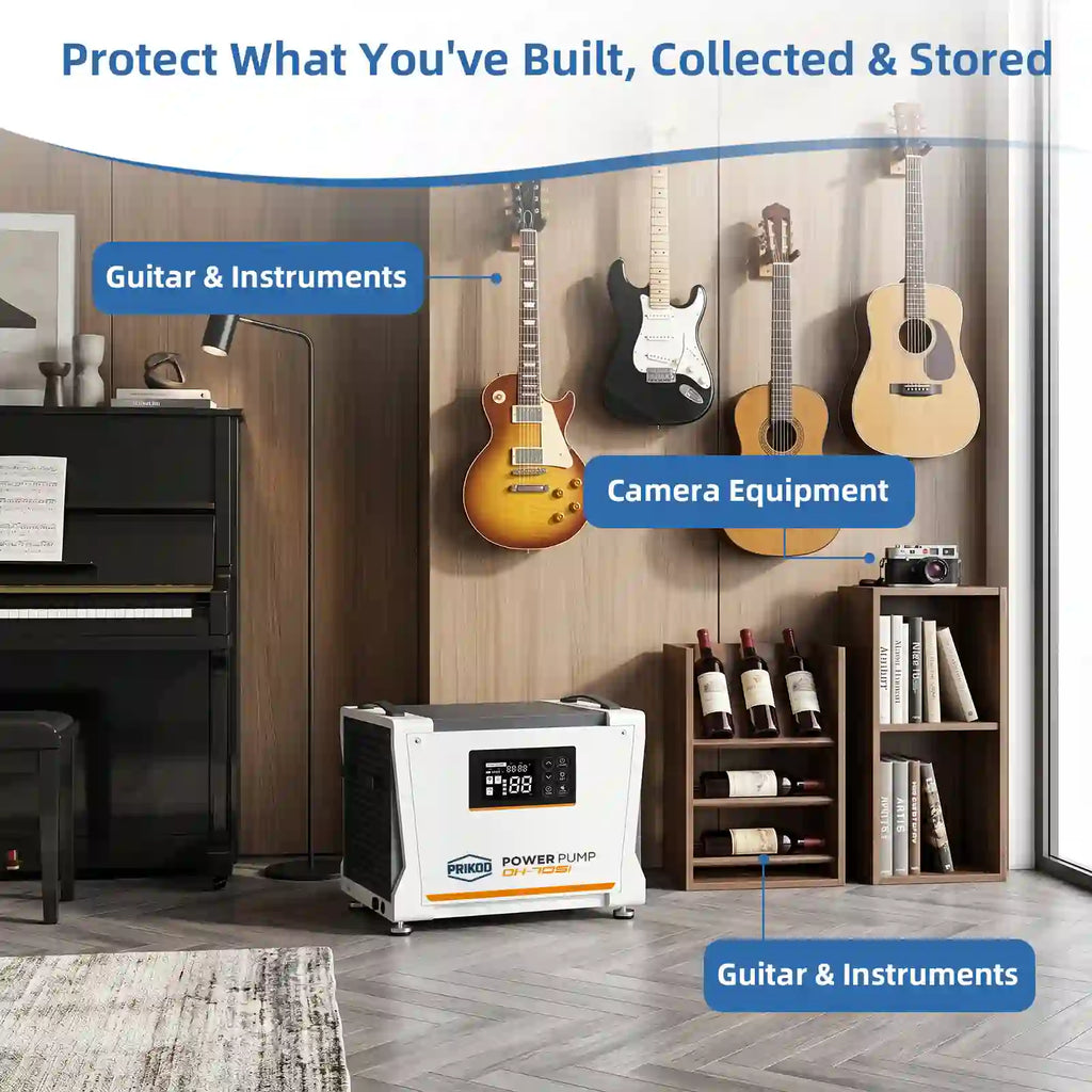 70 Pint Dehumidifier 1000 SQFT AutoDefrost Timer MemoryStart