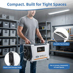 70 Pint Dehumidifier 1000 SQFT Pump AutoDefrost MemoryStart