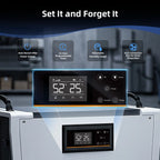 155 Pint Commercial Dehumidifier 6000 SQFT Pump Auto Defrost