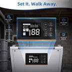 70 Pint Dehumidifier 1000 SQFT Pump AutoDefrost MemoryStart