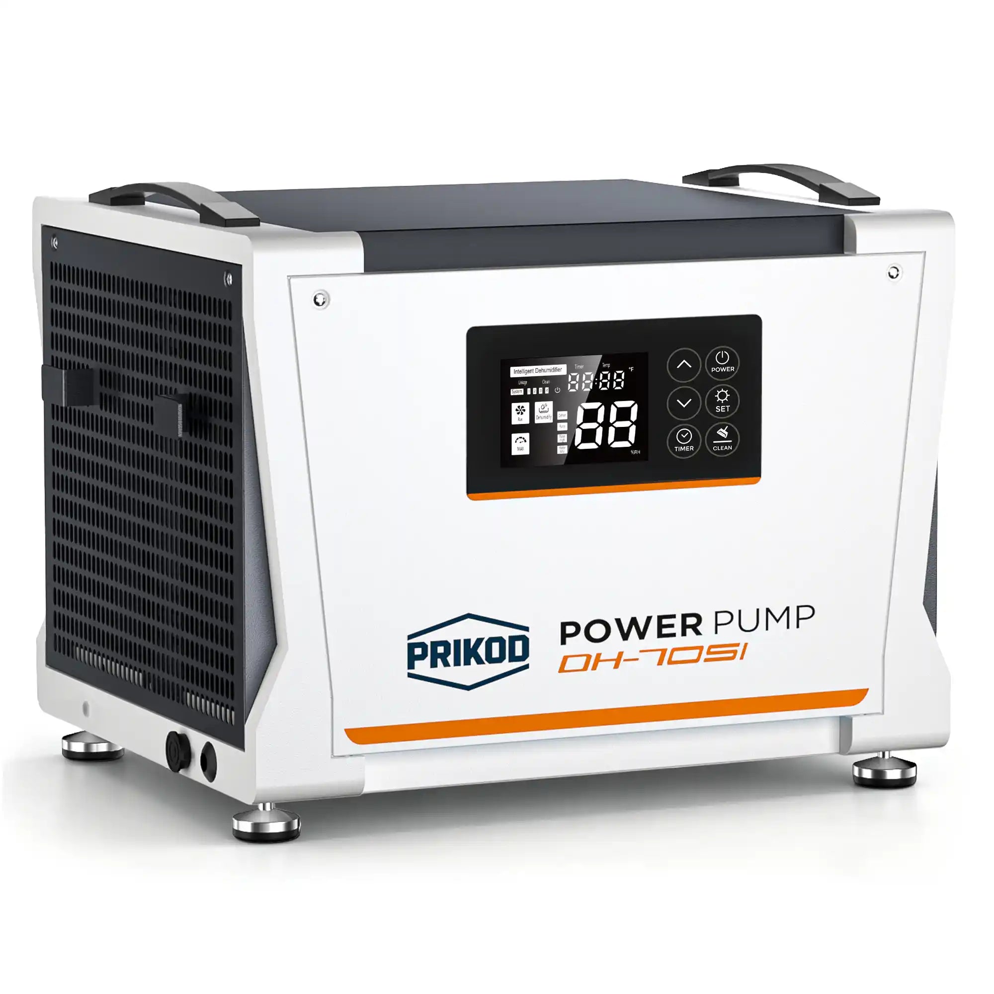 70 Pint Dehumidifier 1000 SQFT AutoDefrost Timer MemoryStart