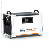 155 Pint Commercial Dehumidifier 6000 SQFT Pump Auto Defrost