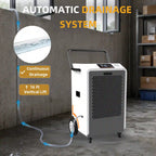 260 Pint Industrial Dehumidifier 8500 Sq Ft Pump