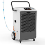260 Pint Industrial Dehumidifier 8500 Sq Ft Pump
